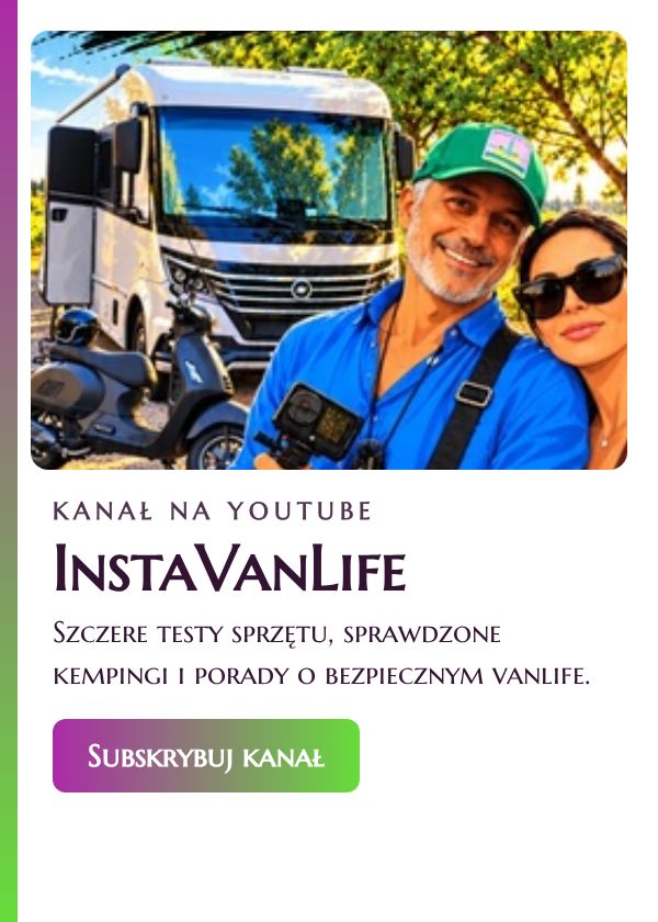 InstaVanLife – kanał o podróżach kamperem na YouTube